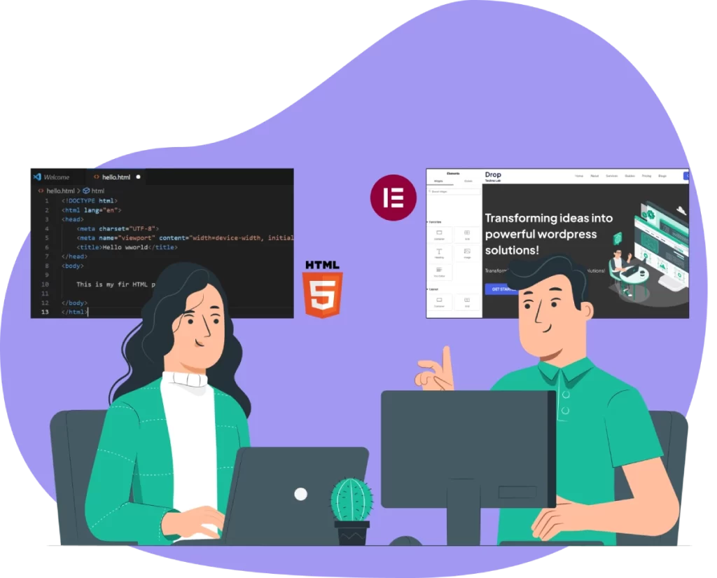 Html to Elementor